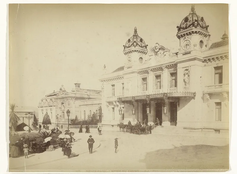 The Casino de Monte-Carlo around 1870