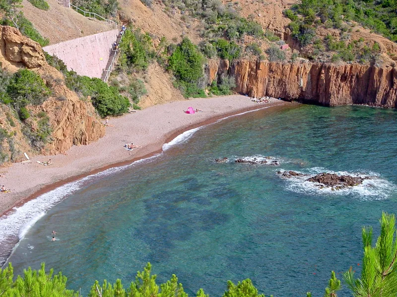 The Calanque de Maubois in the Esterel, Saint-Raphaël