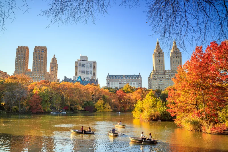 Central Park in autumn
