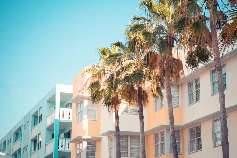 Art Deco on South Beach, Miami
