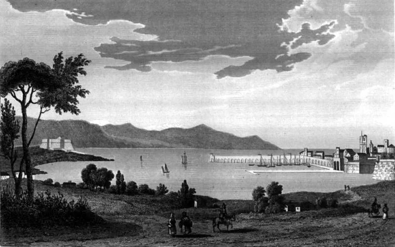 Port Vauban in 1838