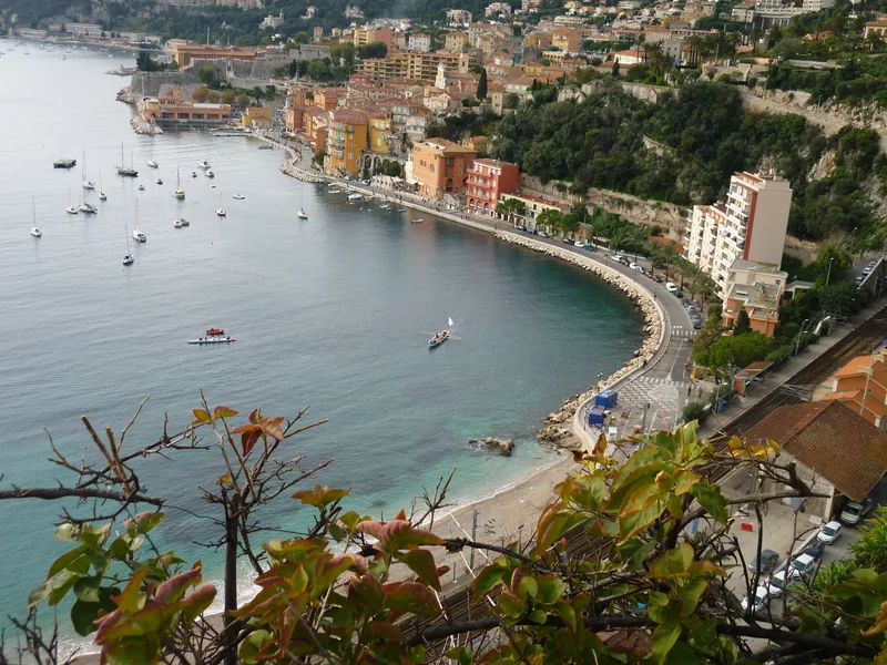 The bay of Villefranche-sur-Mer