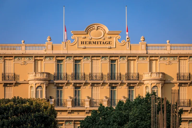 The Hôtel Hermitage, Monte-Carlo