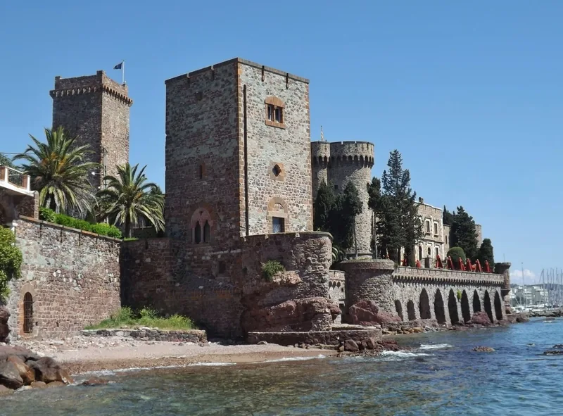 The Château de la Napoule at Mandelieu-la-Napoule