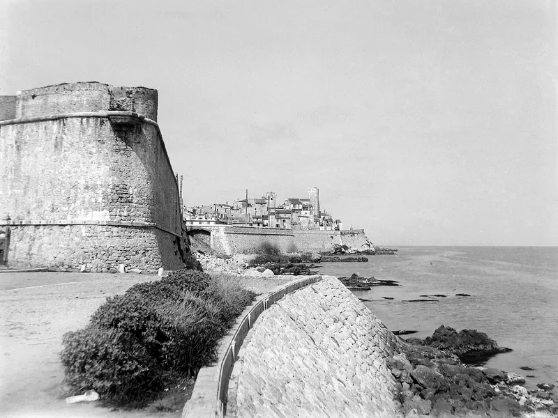 The Bastion Saint-André and old Antibes, 1930