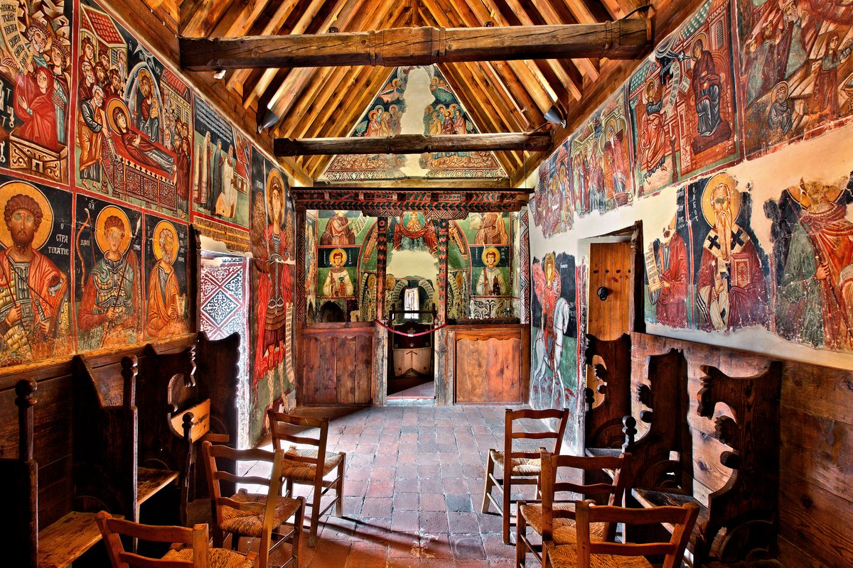 Painted Churches of Troödos – Byzantine frescoes under timber roofs