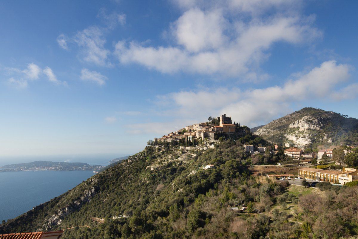 The Fragonard perfume factory and laboratory at the foot of Èze village