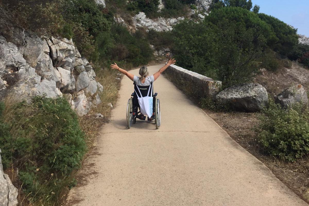 On the Sentier de la Forna in the Parc de la Grande Corniche