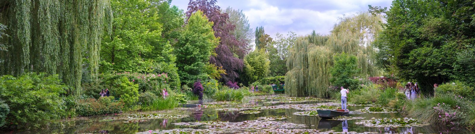 The water garden at Claude Monet's house in Giverny