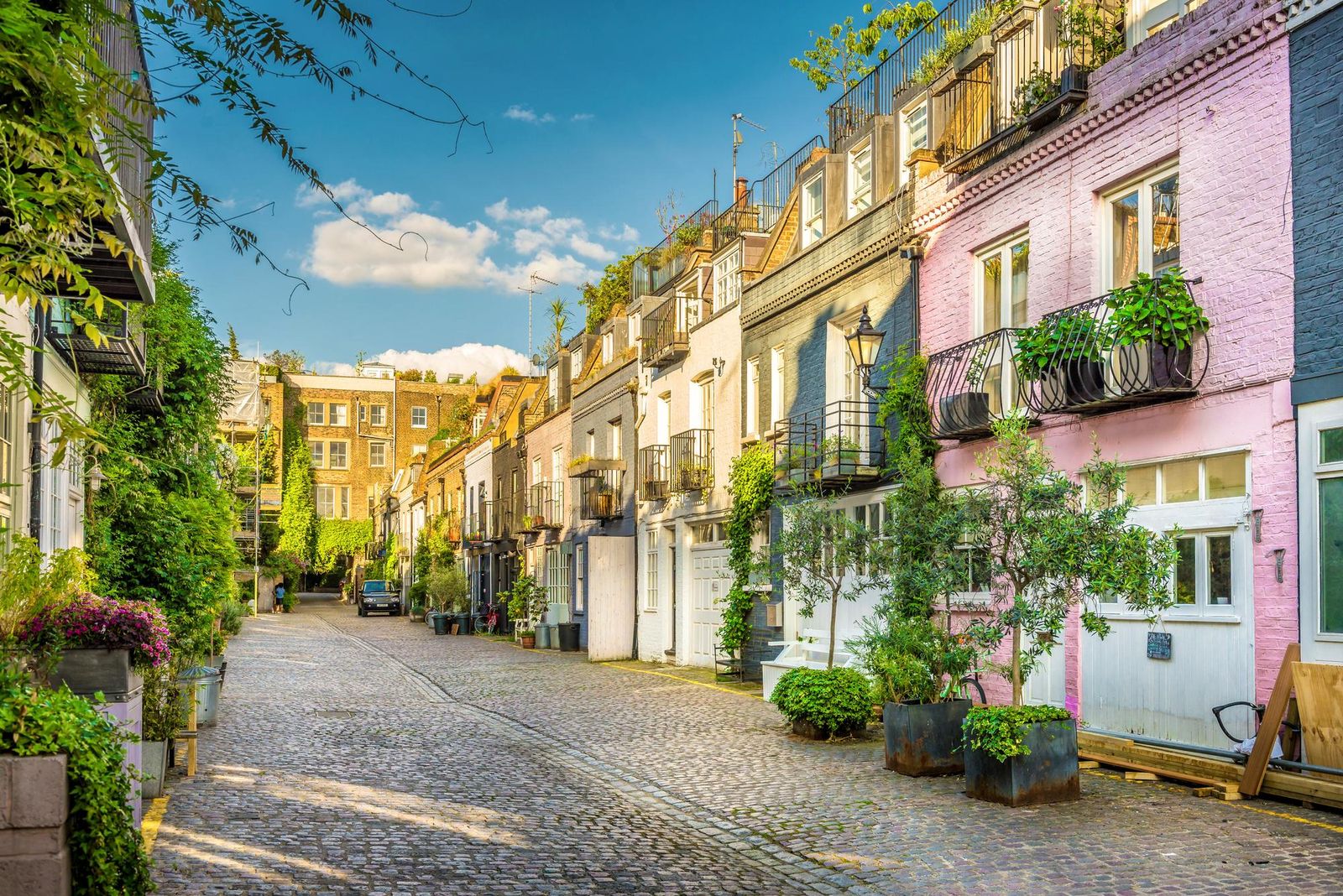 A mews street in Notting Hill