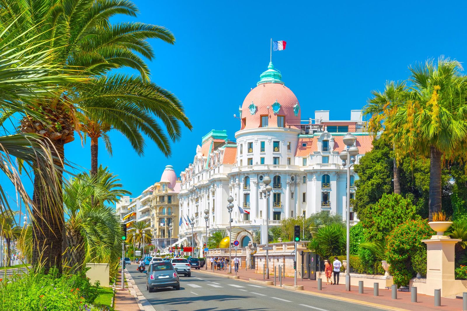 The Promenade des Anglais in Nice