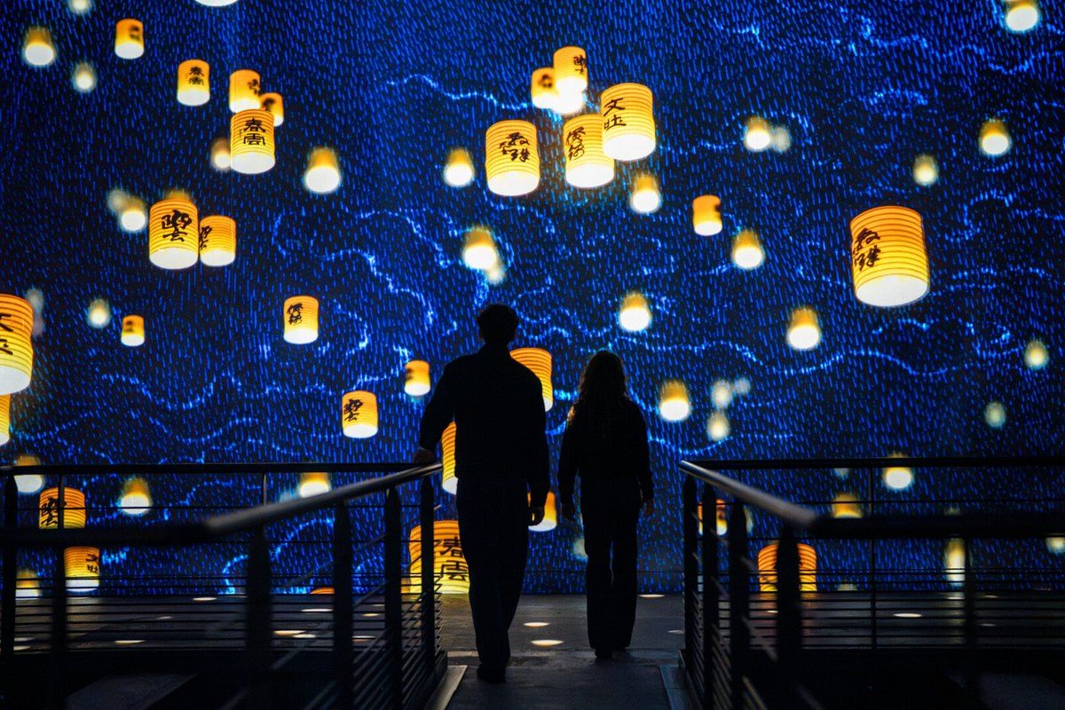 An immersive exhibition at the Atelier des Lumières