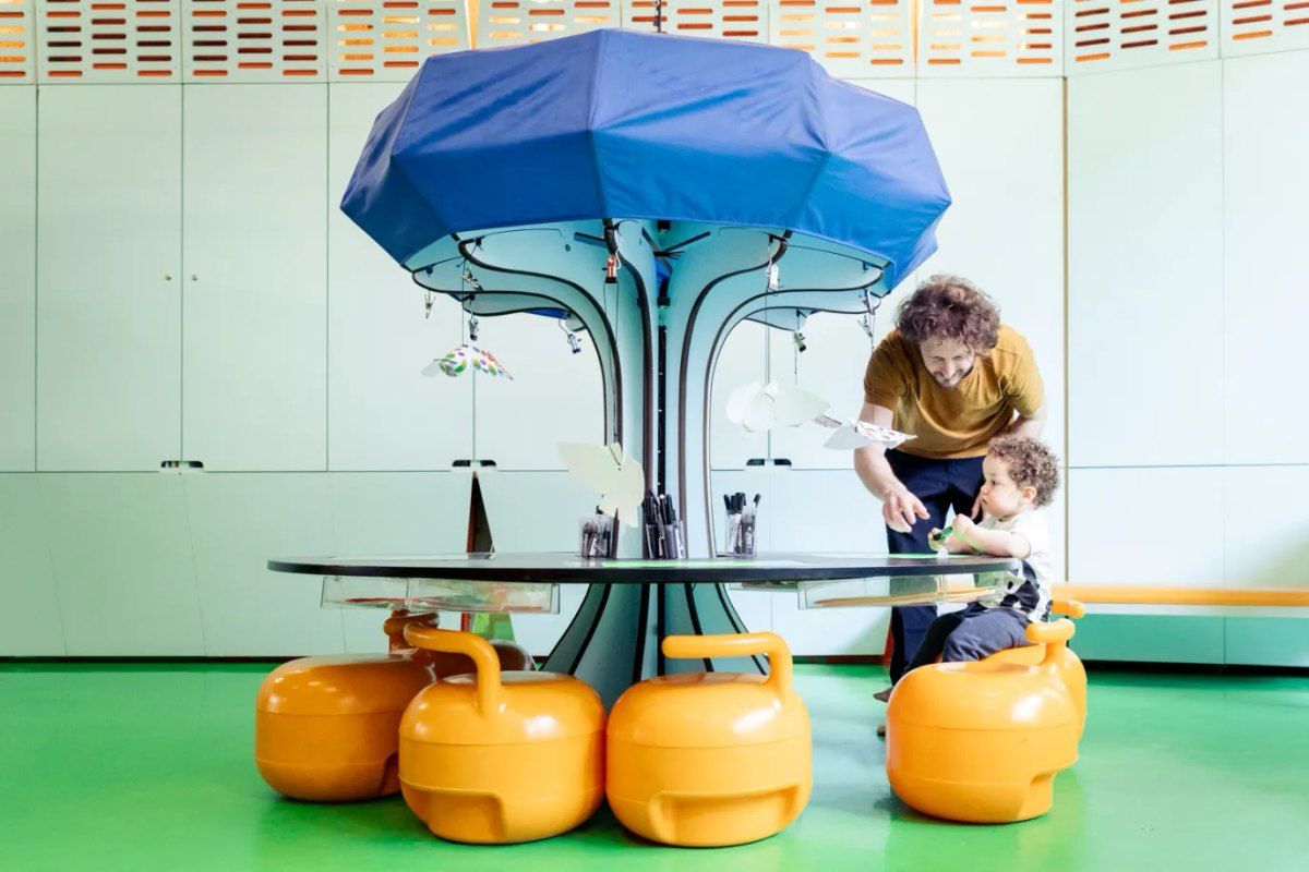 La Maison des Petits, the free play space for under-fives at the Centquatre
