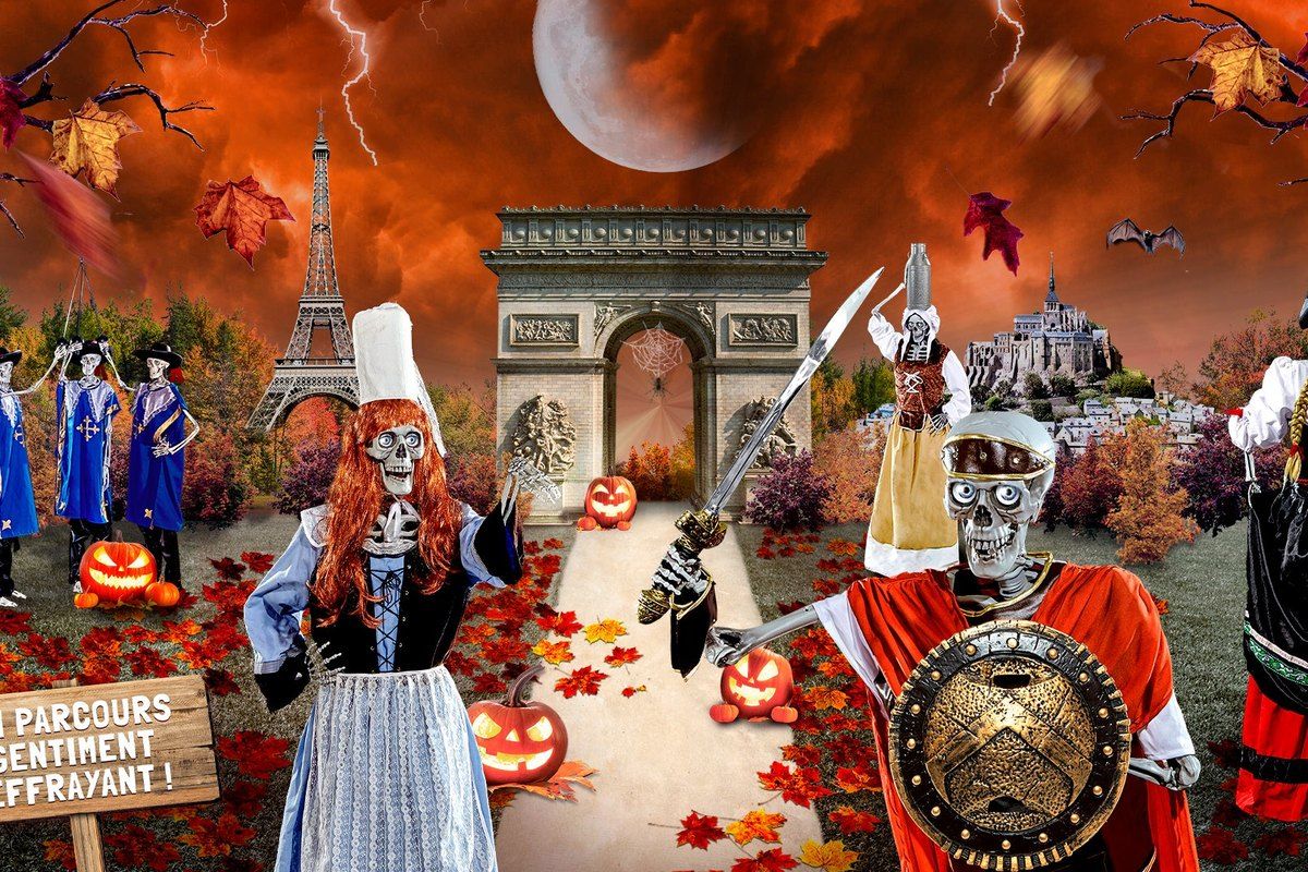 France Miniature, the park of miniature French monuments at Élancourt