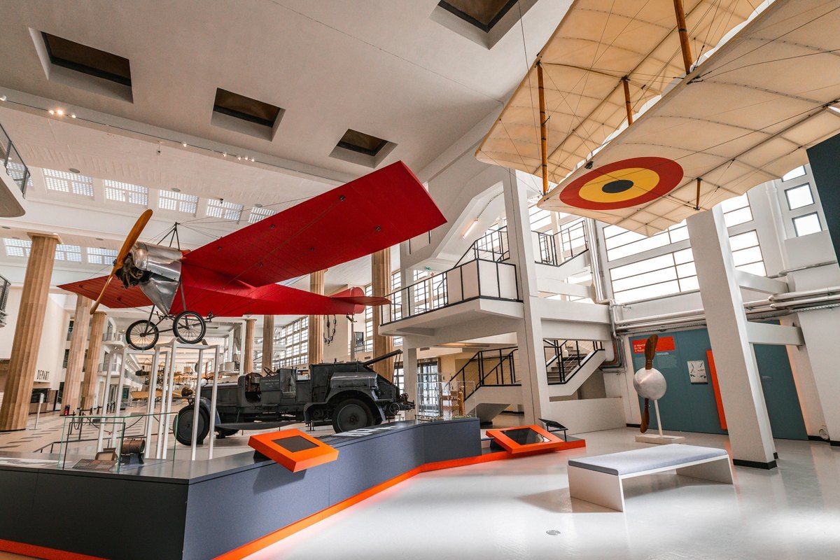 The Musée de l'Air et de l'Espace at Le Bourget