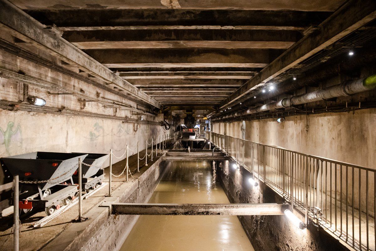 A gallery of the Musée des Égouts de Paris