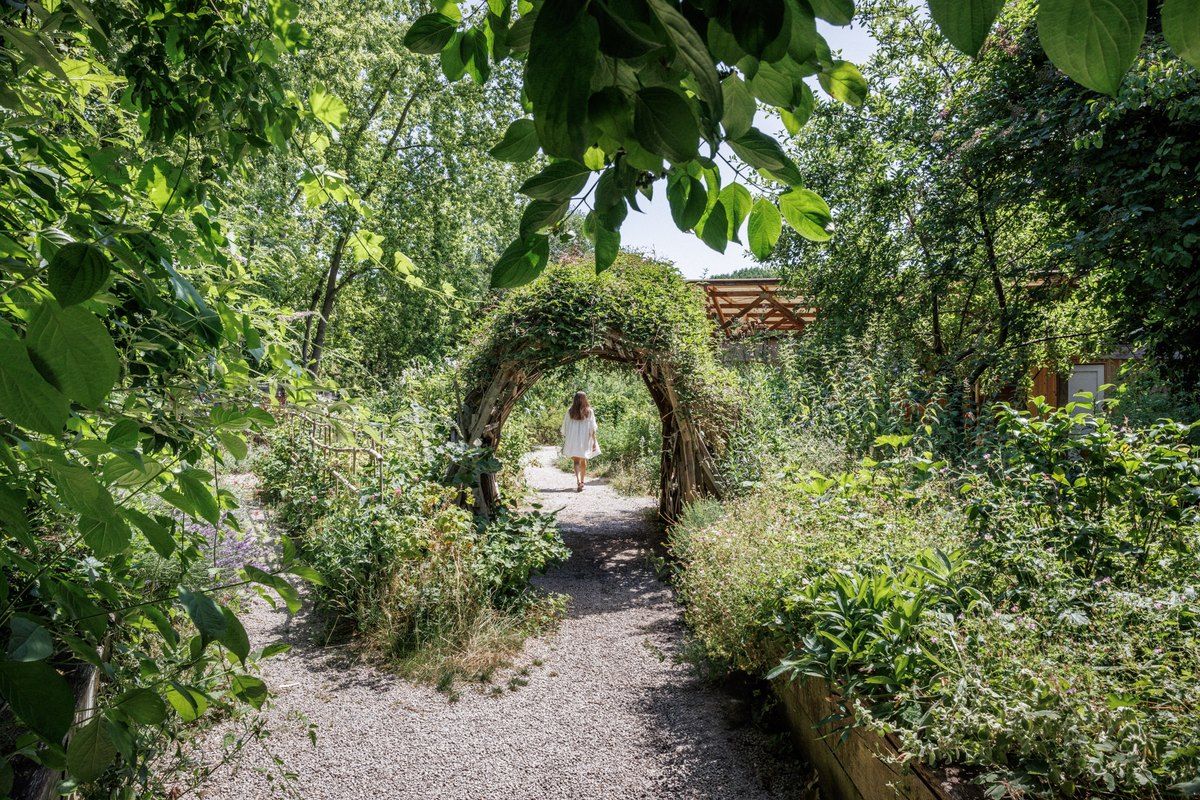 The gardens of the Parc de la Villette