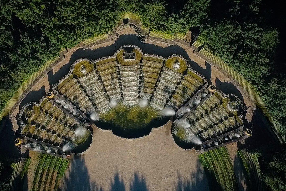 In the gardens of the Château de Versailles