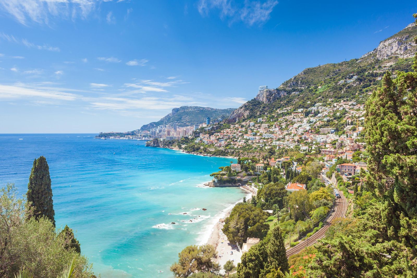 Monaco and Monte-Carlo seen from Roquebrune-Cap-Martin