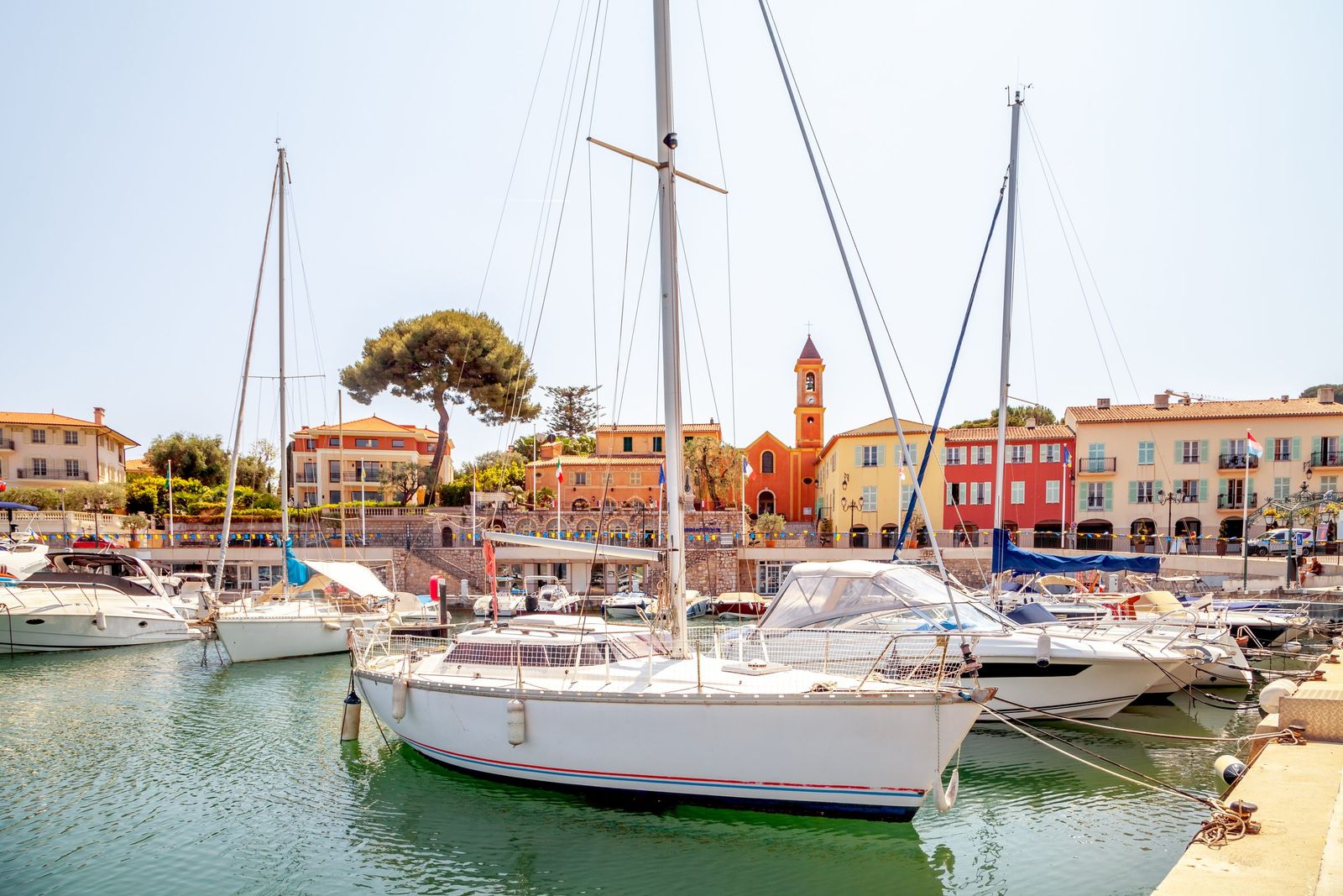 The harbour at Saint-Jean-Cap-Ferrat