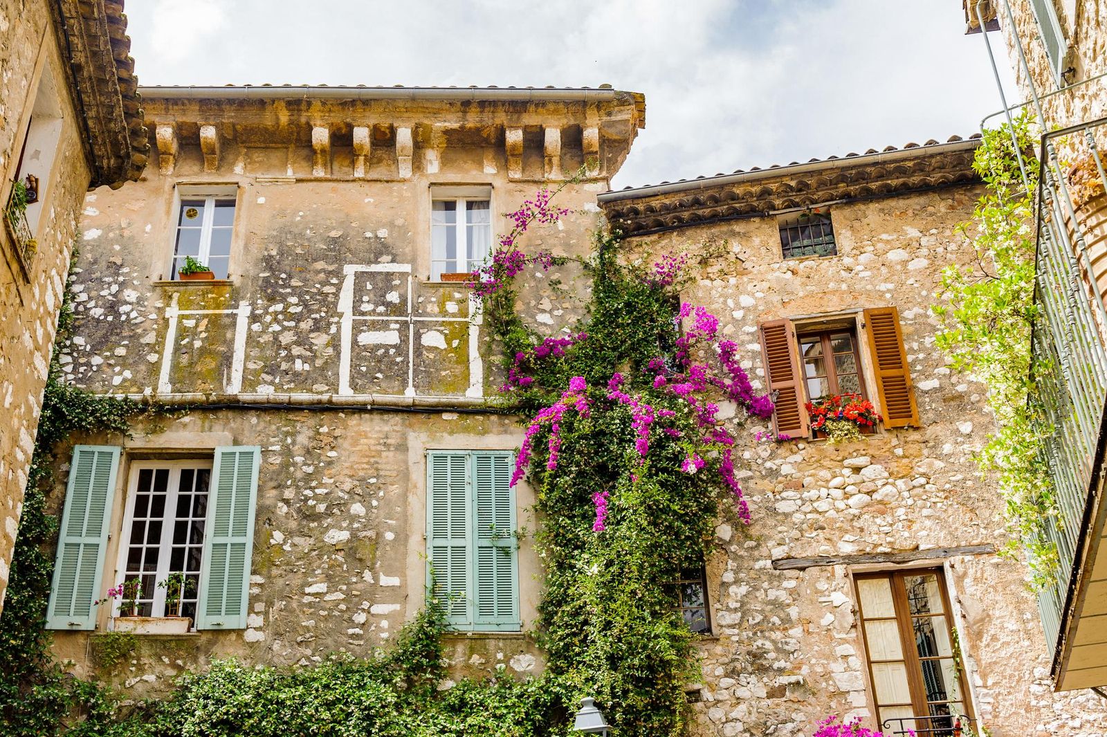 An old medieval house in Saint-Paul-de-Vence