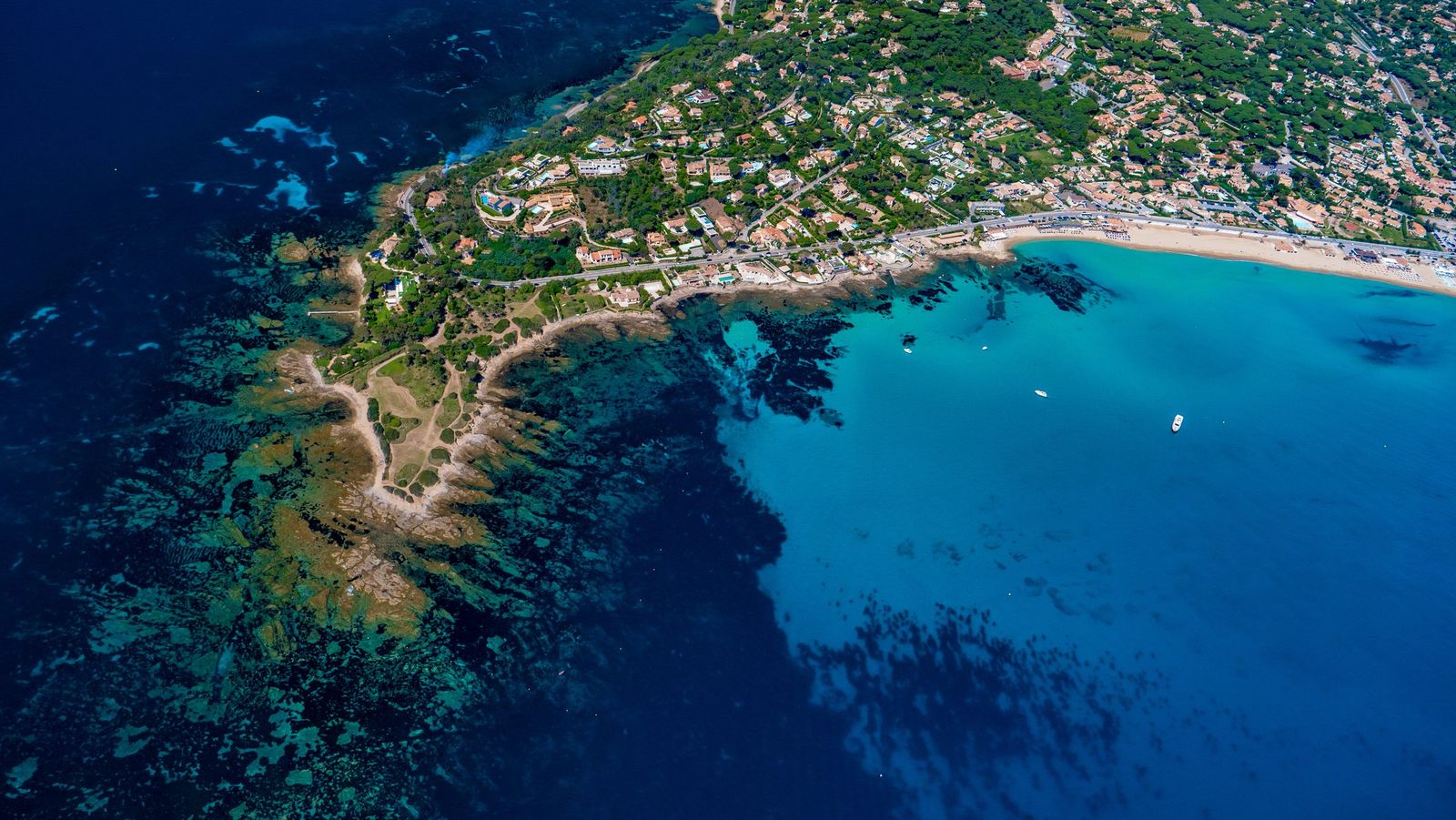 The Pointe des Sardinaux in Sainte-Maxime