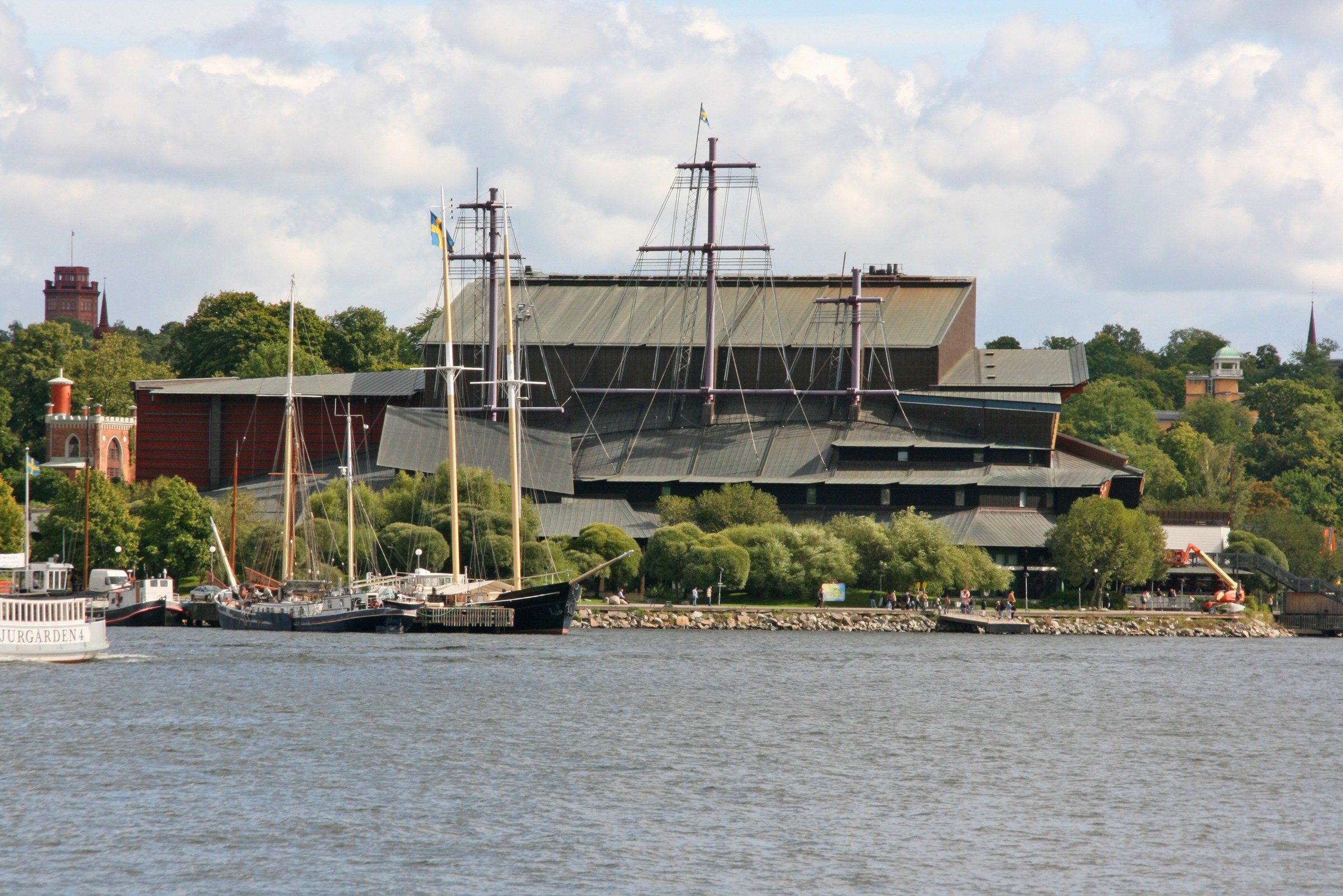 The Vasa Museum on Djurgården in Stockholm