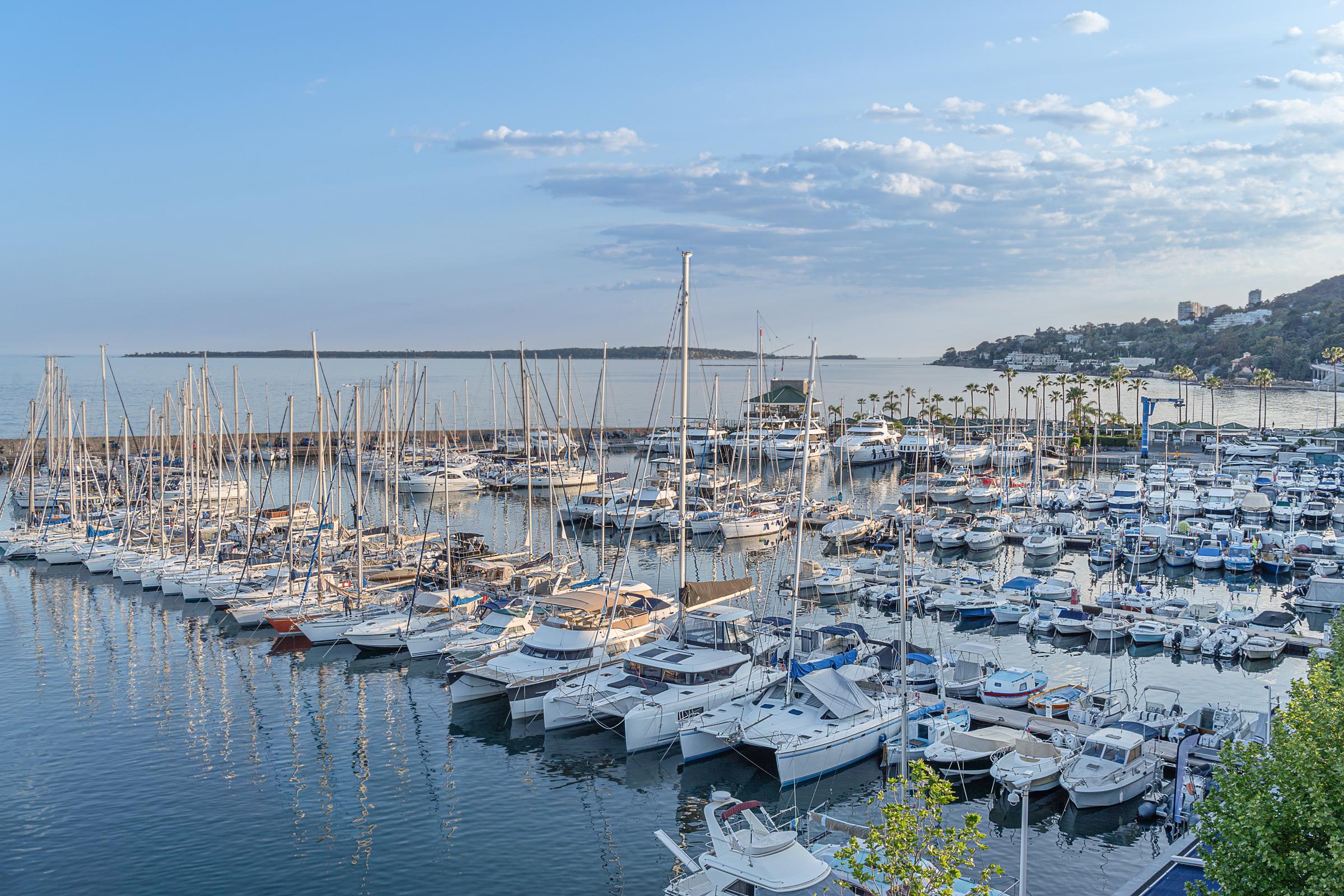 The old marina of Golfe-Juan, Vallauris