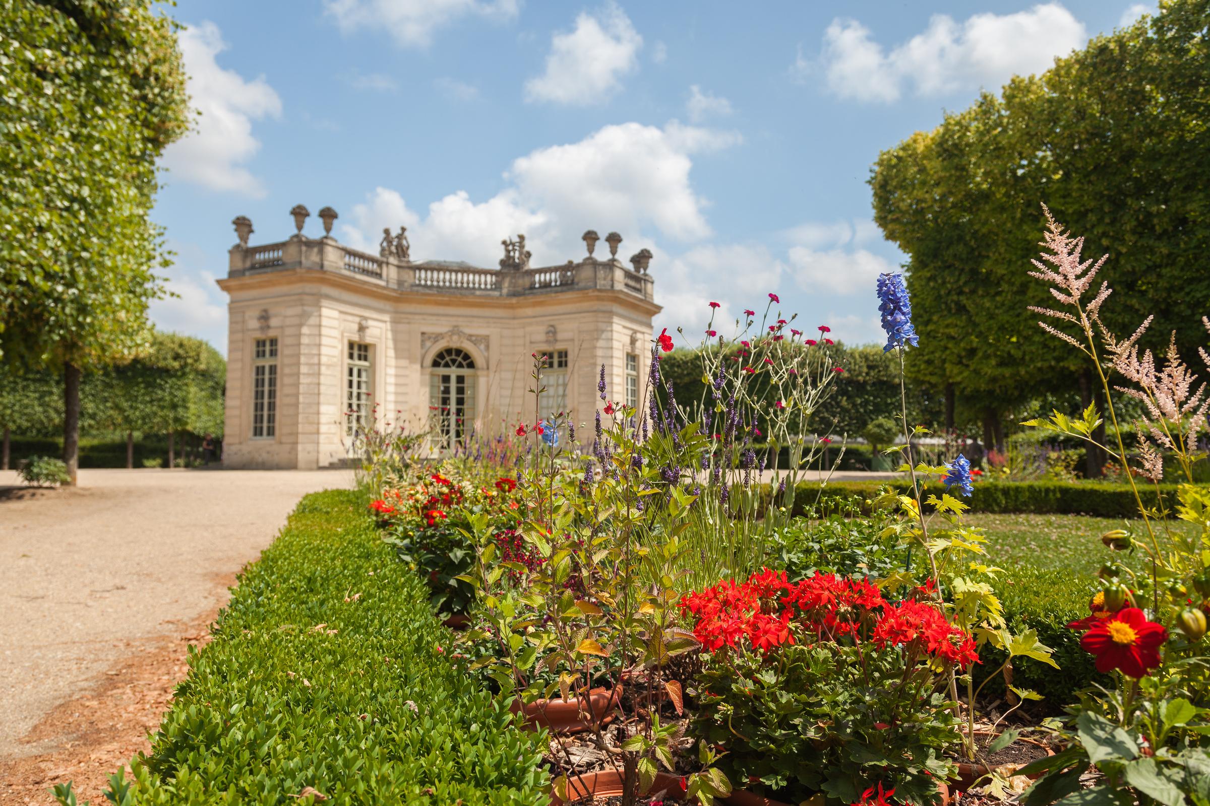 A pavilion in the gardens of the Petit Trianon, Versailles