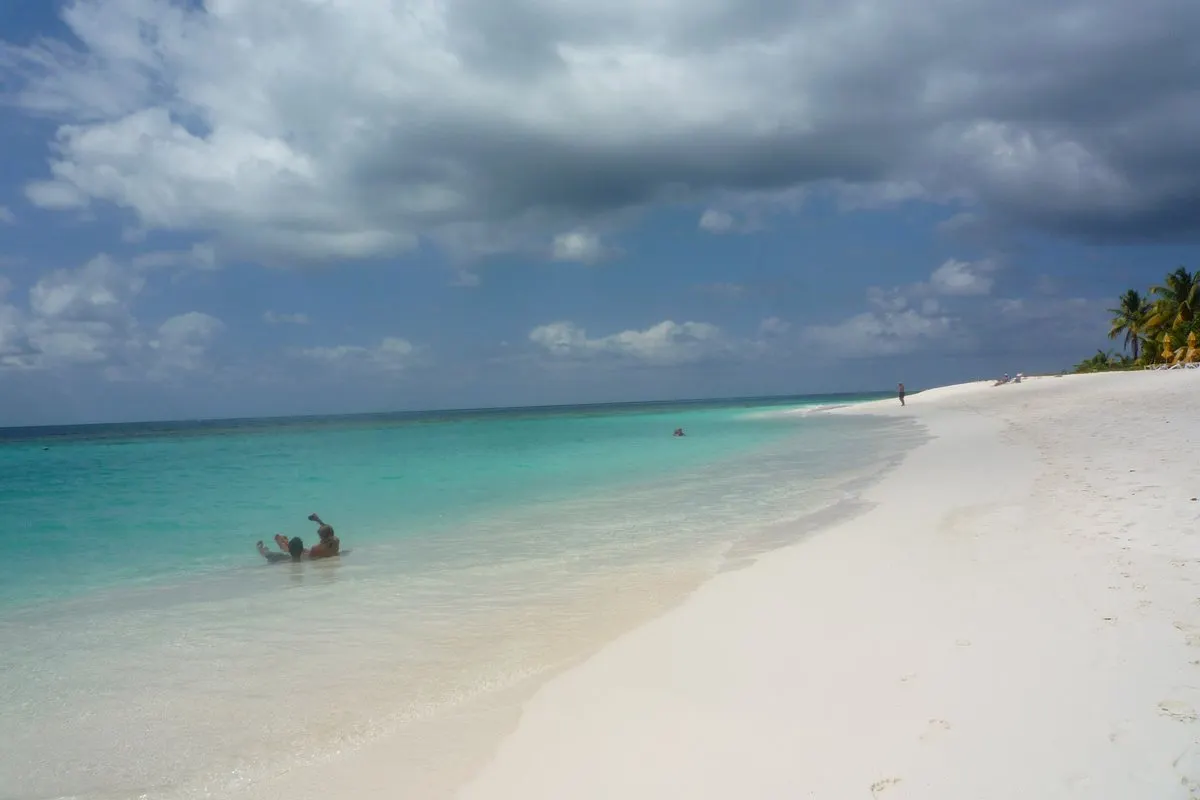 White sand and turquoise water at Shoal Bay, Anguilla