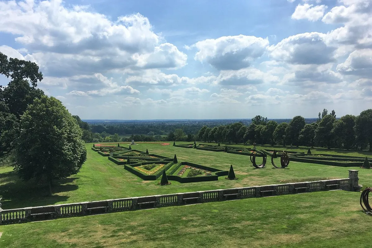 The parterre at Cliveden, Buckinghamshire