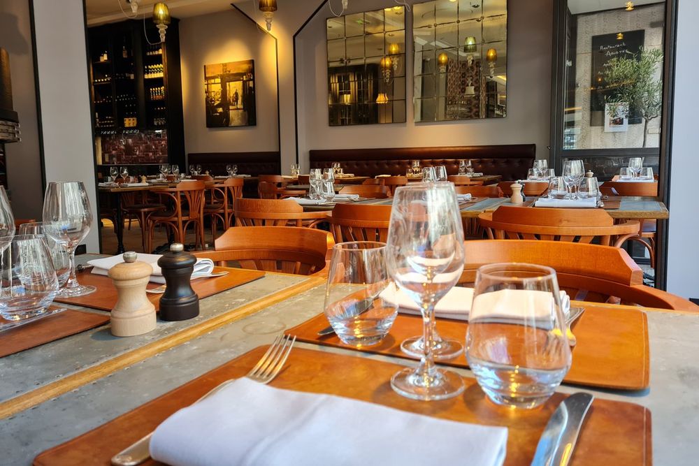Inside Aristée, the gastropub in Beaulieu-sur-Mer