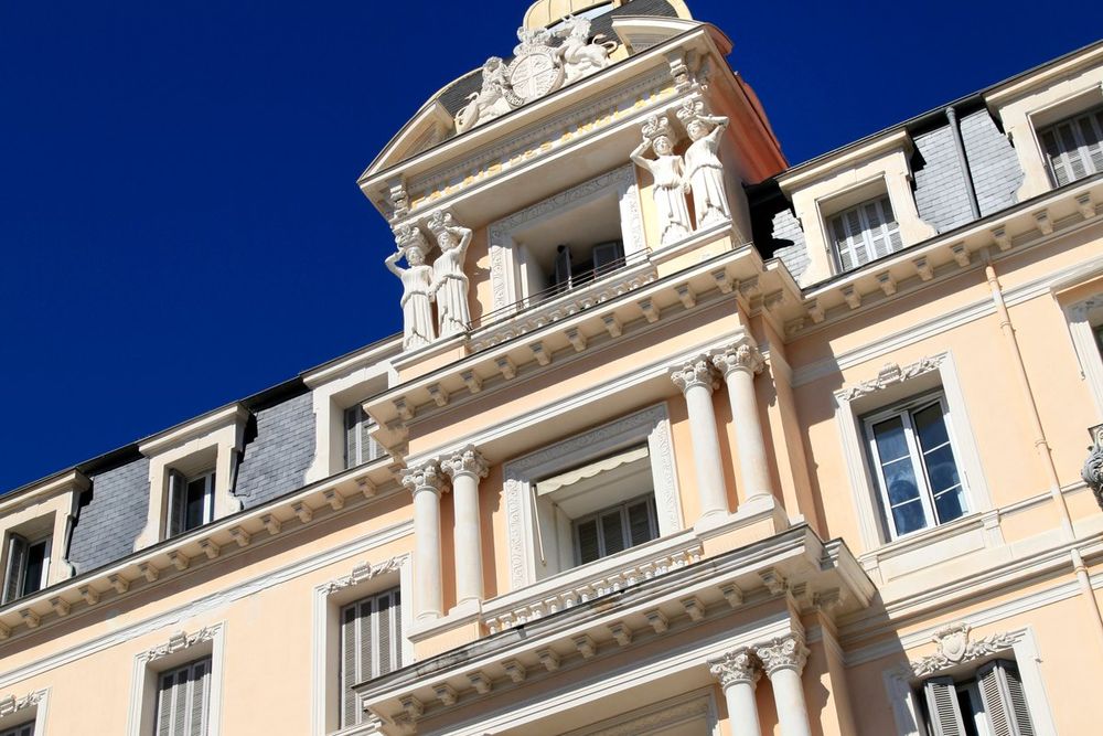 The Palais des Anglais, a Belle Époque hotel of 1885 in Beaulieu-sur-Mer