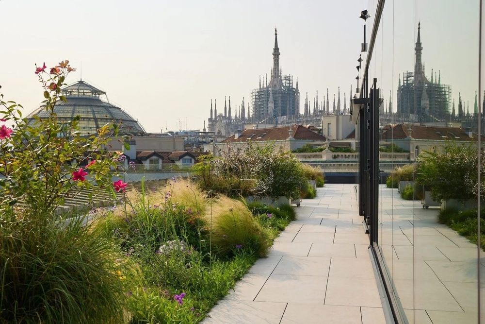 Horto – Milan's rooftop table that measures freshness in minutes