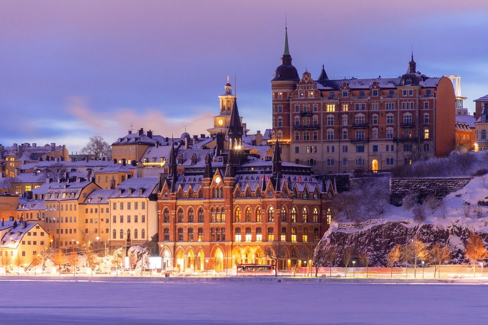Winter light in Stockholm – the ice, the sauna and the low light after Christmas