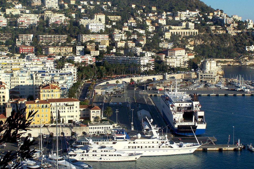 Castle Hill and Port Lympia – Nice from above and from the water