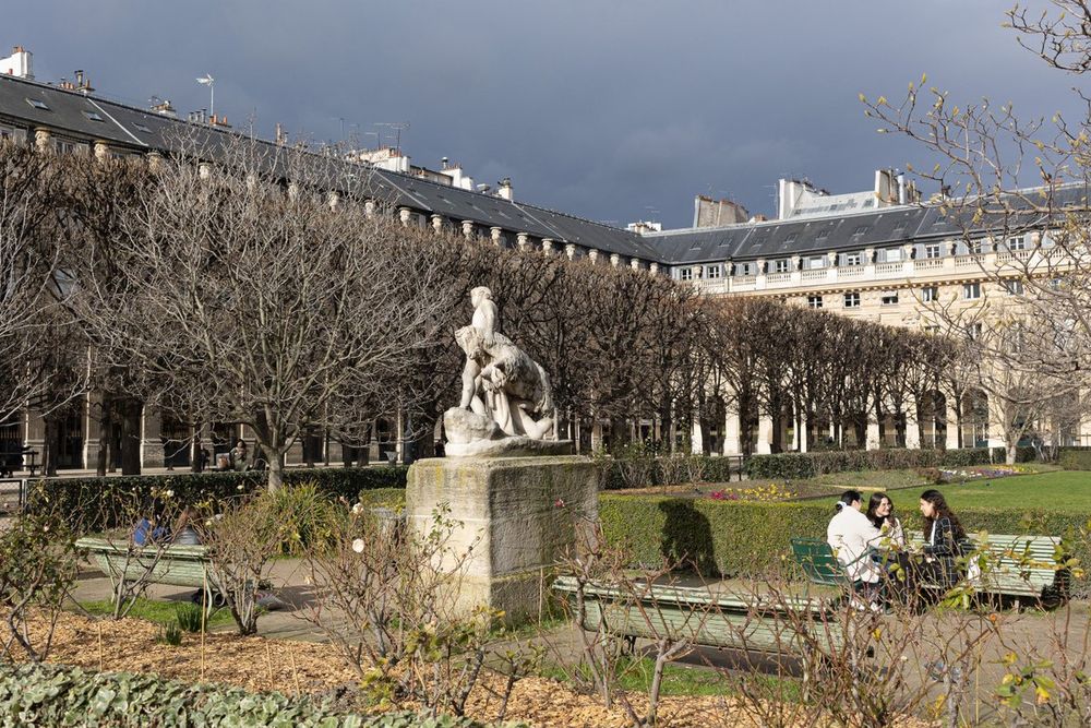 The garden of the Palais-Royal