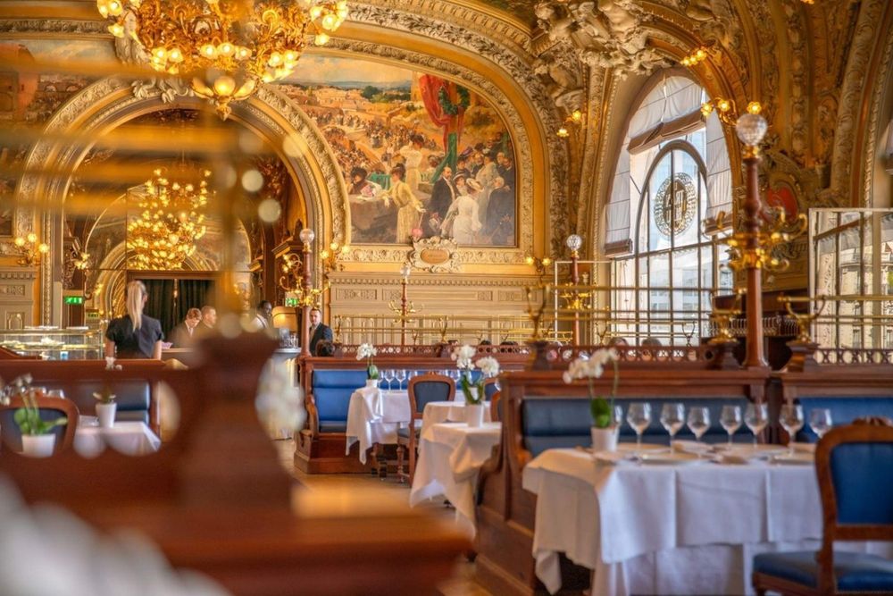 Le Train Bleu restaurant at the Gare de Lyon