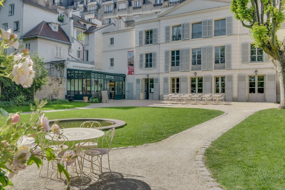 The Renoir gardens of the Musée de Montmartre