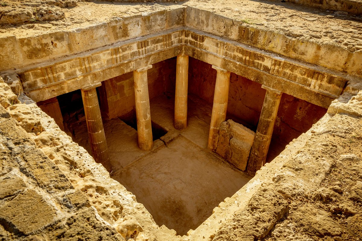 Tombs of the Kings, Paphos – a city of the dead cut into the rock