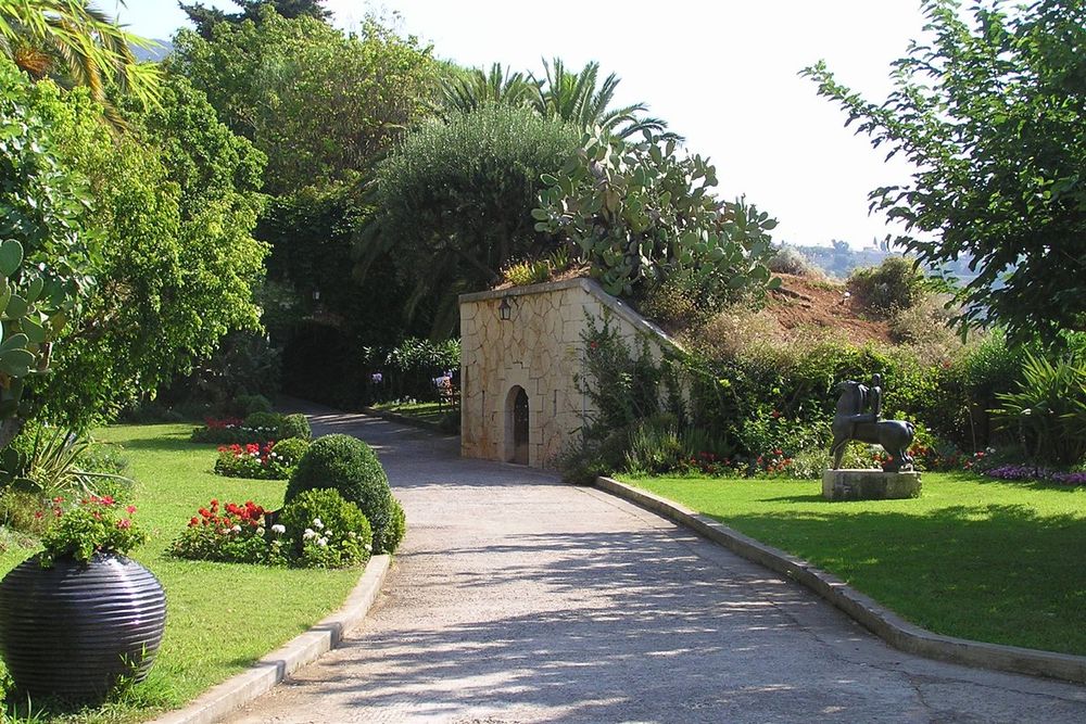 The Biagini garden inside the Citadelle Saint-Elme, Villefranche-sur-Mer