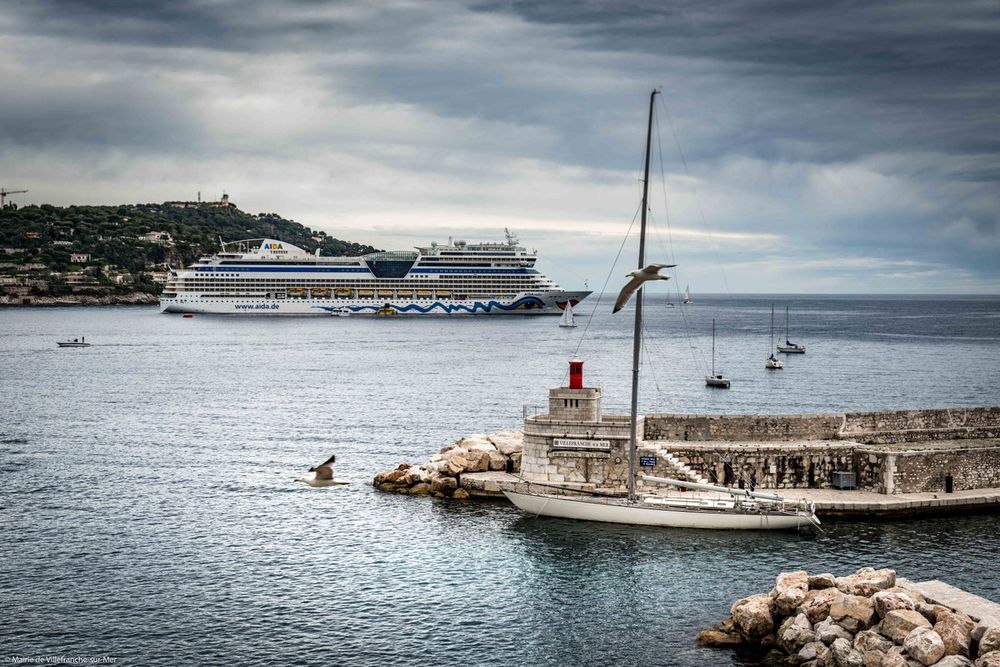 Boats in the Port Royal de la Darse, Villefranche-sur-Mer